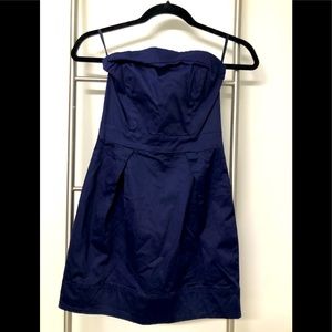 French Connection strapless mini dress